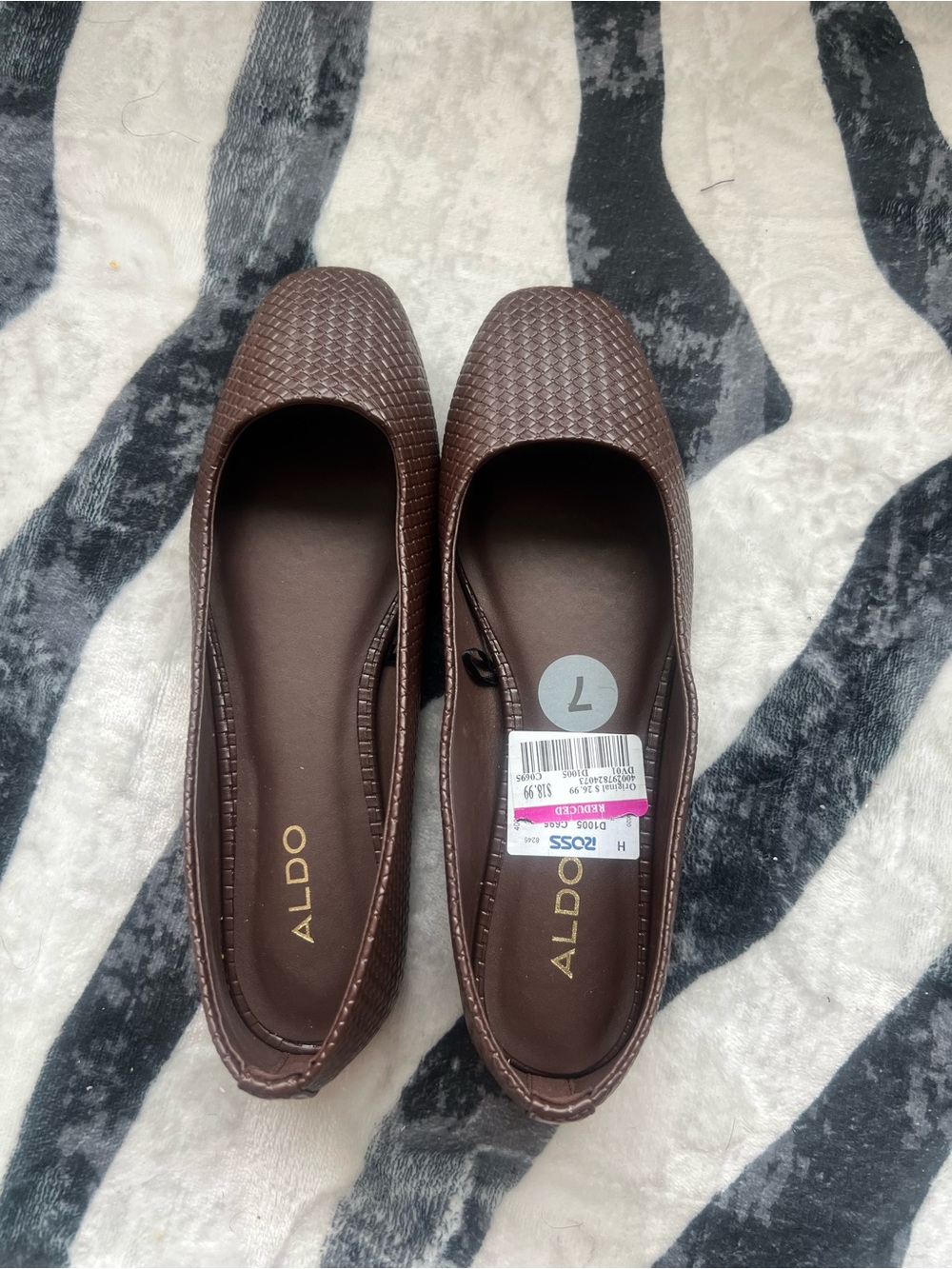 ALDO Brown Ballet Flats – Size 7 – New With Tags
